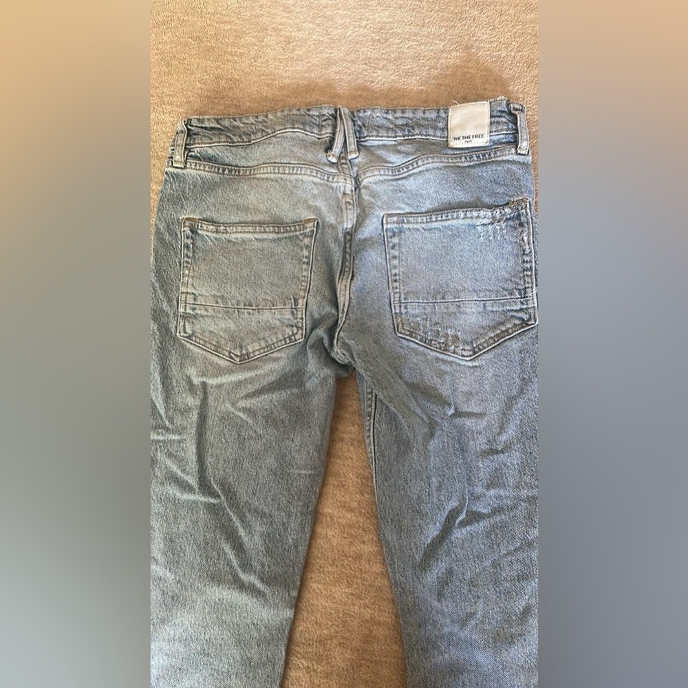 Free people jeans size 26 light wash